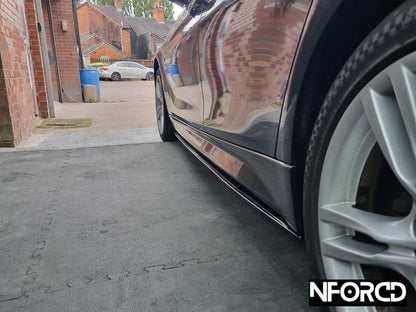 BMW F30 LCI Facelift 3 Series M Sport Full Body Kit (2015-2019)  Front Splitter/Lip, Side Skirts, Rear Diffuser, Boot Spoiler, Black Kidney Grilles, Black M-Style Mirror Covers | UK Stock | Fits 335i 340i M Sport