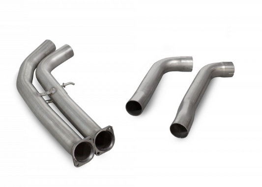 Scorpion Exhausts GPF/OPF Delete Pipe for BMW M2 Competition F87N (2018-2022) - 70mm 2.75in - Fits OEM/Scorpion Systems - Track/Closed Circuit Use Only