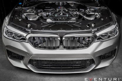 Eventuri V2 Carbon Fibre/Carbon Fiber Cold Air Intake Induction Kit for BMW M5 F90 & M8 F91 F92 F93 (S63) - Performance Air Intake System Upgrade - F9X Platform