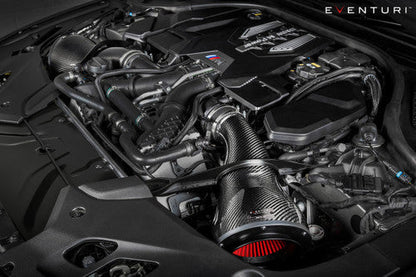 Eventuri V2 Carbon Fibre/Carbon Fiber Cold Air Intake Induction Kit for BMW M5 F90 & M8 F91 F92 F93 (S63) - Performance Air Intake System Upgrade - F9X Platform