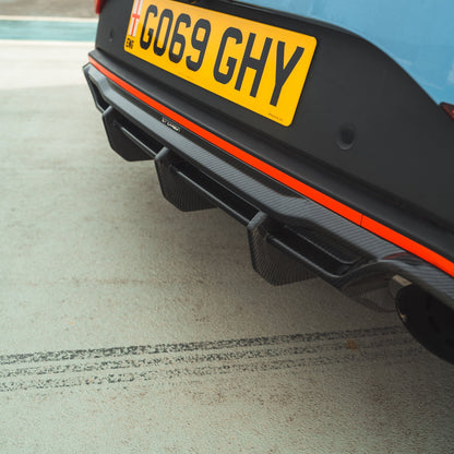 Hyundai i30 N (i30N) Carbon Fibre/Carbon Fiber (CFRP) Body Kit | CT Design Aero Styling Pack Facelift 2020+ | Front Lip Splitter, Rear Diffuser, Side Skirts, Roof Spoiler