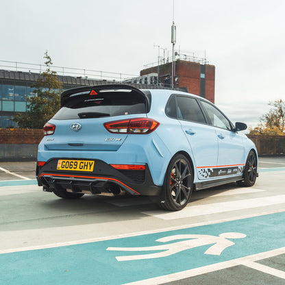 Hyundai i30 N (i30N) Carbon Fibre/Carbon Fiber (CFRP) Body Kit | CT Design Aero Styling Pack Facelift 2020+ | Front Lip Splitter, Rear Diffuser, Side Skirts, Roof Spoiler