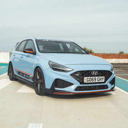 Hyundai i30 N (i30N) Carbon Fibre/Carbon Fiber (CFRP) Body Kit | CT Design Aero Styling Pack Facelift 2020+ | Front Lip Splitter, Rear Diffuser, Side Skirts, Roof Spoiler