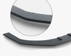 Maxton Design - Street PRO Front Splitter + Flaps Volkswagen Golf GTI / GTE / R-Line Mk8 Facelift
