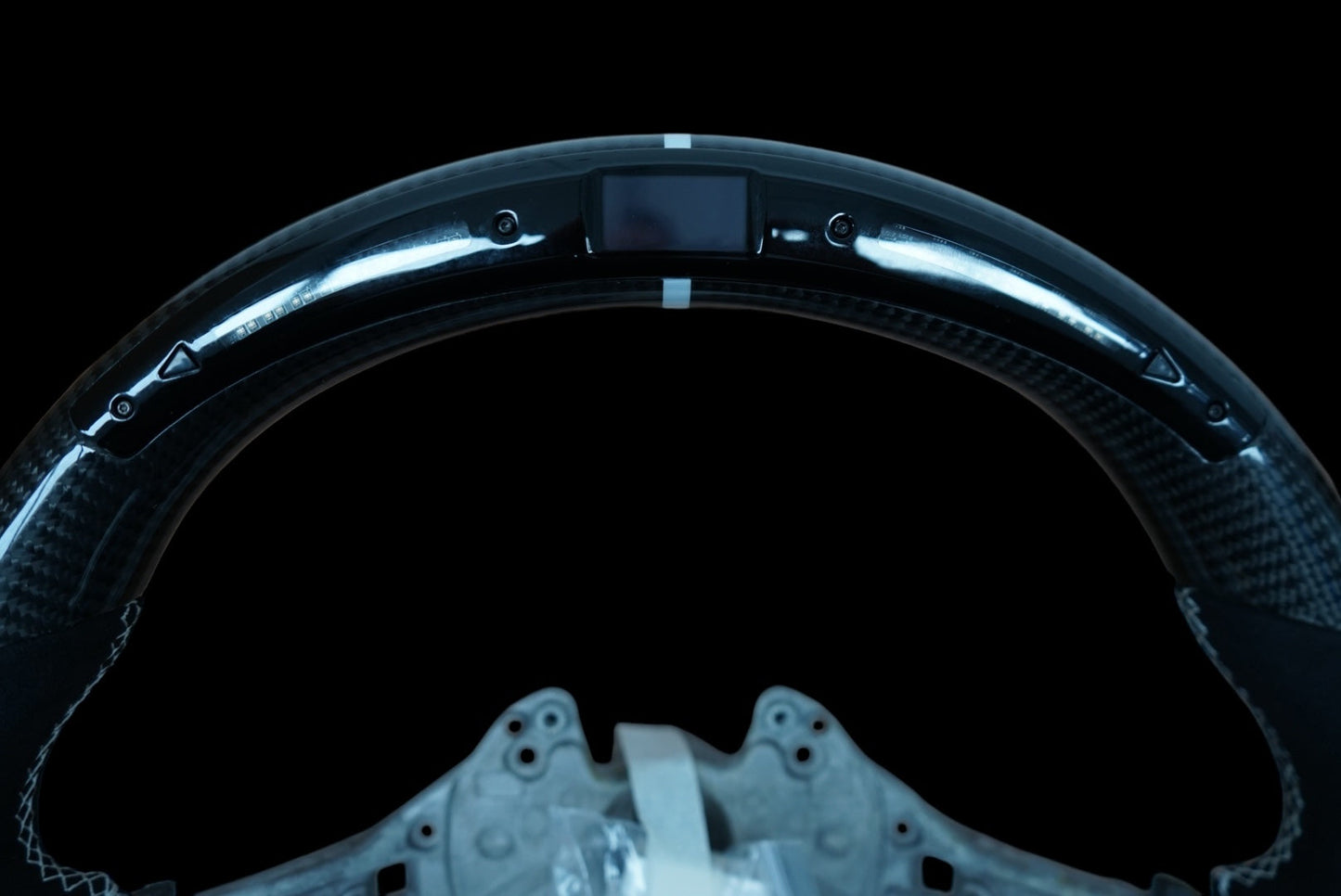 BMW 1, 2, 3, 4 + Other F Series LED Carbon Fibre Steering Wheel (IN STOCK - SWBMWF4)