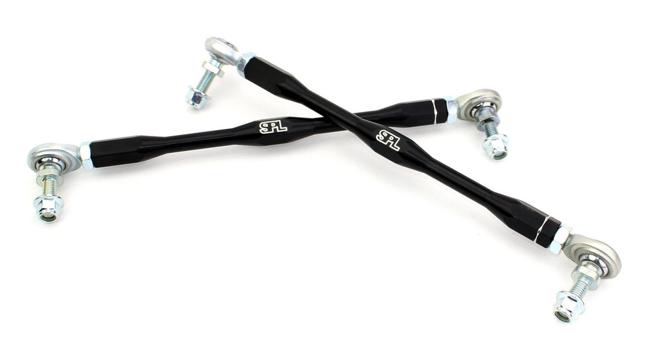 SPL Adjustable Rear Sway Bar End Links / Droplinks for BMW E82 E88 E90 E91 E92 E93 (1M, E9X M3, M3 GTS) – Heavy Duty Anti-Roll Bar / Stabilizer Links, FK Spherical Bearings, Rose-Jointed, Track & Coilover Ready