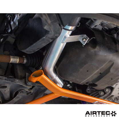 AIRTEC Motorsport 52mm Hot-Side Lower Boost Pipe - Resonator/Silencer Delete Charge Pipe (De-Res Turbo Outlet/Compressor Discharge) for Ford Fiesta ST Mk8 1.5 EcoBoost 200PS | Intercooler Hot Pipe Upgrade