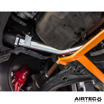 AIRTEC Motorsport 52mm Hot-Side Lower Boost Pipe - Resonator/Silencer Delete Charge Pipe (De-Res Turbo Outlet/Compressor Discharge) for Ford Fiesta ST Mk8 1.5 EcoBoost 200PS | Intercooler Hot Pipe Upgrade