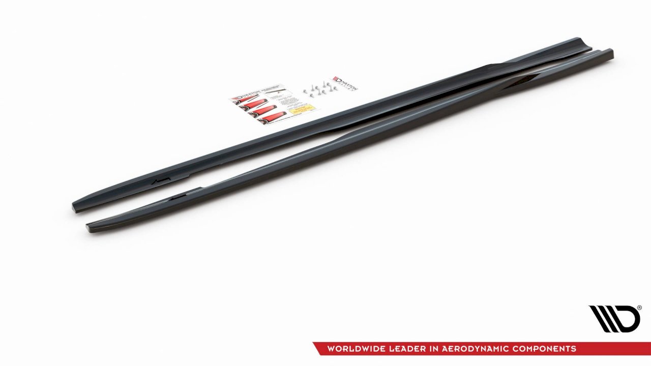 Maxton Design - SIDE SKIRTS DIFFUSERS V2 FORD FOCUS ST & RS MK3 (2015-2018)