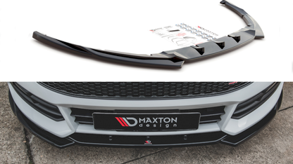 Maxton Design - FRONT SPLITTER V5 FORD FOCUS ST MK3 FACELIFT (2015-2018)