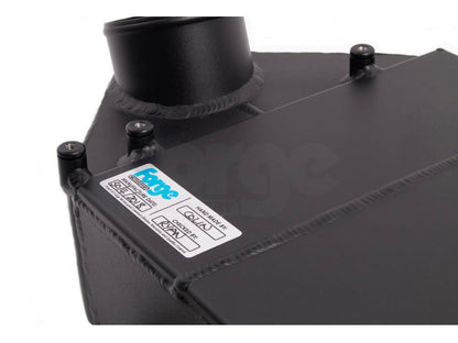 Forge Motorsport S55 Top Mount Chargecooler & Expansion Tank for BMW M2 Competition (F87), M3 (F80) & M4 (F82/F83) - Bar & Plate Quadruple Pass Intercooler Upgrade FMCC1