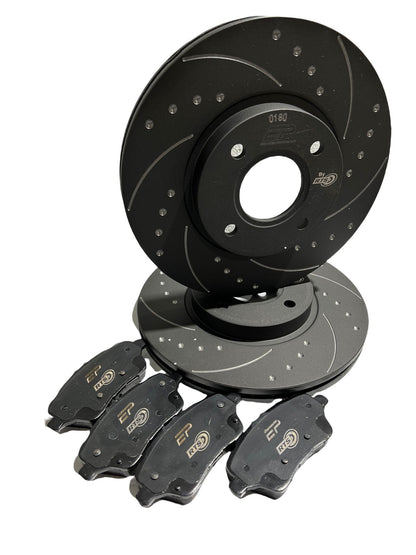 ** CLEARANCE ** Enhanced Performance (By RTS) Front Brake Disc Upgrade - MK7 & MK8 Fiesta ST  ** NONE RETURN **