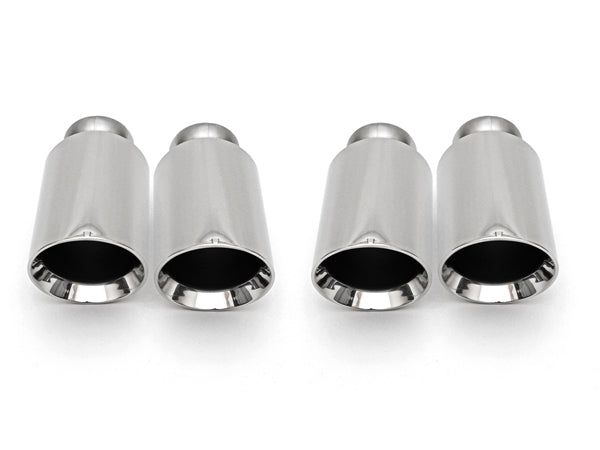 Fabspeed Axle-Back Exhaust for BMW 335i 435i (F30/F32) N55 – Muffler Delete/Bypass, Back Box/Silencer Delete Rear Section, T304L Stainless Dual Tips – 3 Series 4 Series F3X 2012+