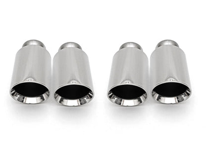 Fabspeed Axle-Back Exhaust for BMW 335i 435i (F30/F32) N55 – Muffler Delete/Bypass, Back Box/Silencer Delete Rear Section, T304L Stainless Dual Tips – 3 Series 4 Series F3X 2012+