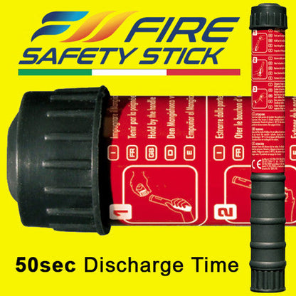 Fire Safety Stick 50 Second Condensed Aerosol Fire Suppressor - Car/Auto Fire Extinguis