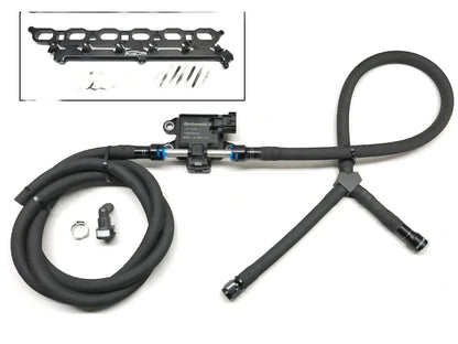 Fuel-It BMW N55 Port Fuel Injection (MPI) Kit for E-Series (E82 E90 E92) – Aux Fuel Rail & Intake Manifold Spacer, Bosch 52lb Injectors – E85/Flex-Fuel, JB4 Compatible Secondary Fueling Upgrade for 135i 335i