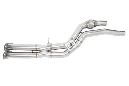 Fabspeed BMW M3/M4 (F80 F82) Secondary Cat Bypass X-Pipe Midpipe | S55 | M Performance Exhaust Compatible