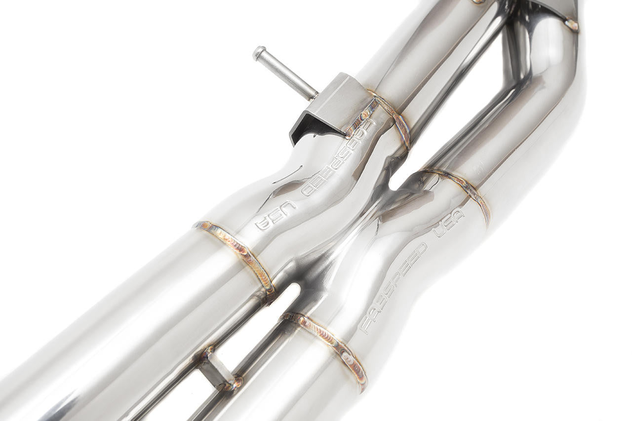Fabspeed BMW M3/M4 (F80 F82) Secondary Cat Bypass X-Pipe Midpipe | S55 | M Performance Exhaust Compatible
