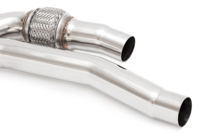 Fabspeed BMW M3/M4 (F80 F82) Secondary Cat Bypass X-Pipe Midpipe | S55 | M Performance Exhaust Compatible