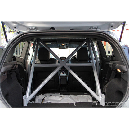 AutoSpecialists Clubsport Rear Half Cage / Rear Roll Cage for Ford Fiesta ST Mk7 (ST180/ST200) – Bolt-In Interior Rear Hoop, No-
