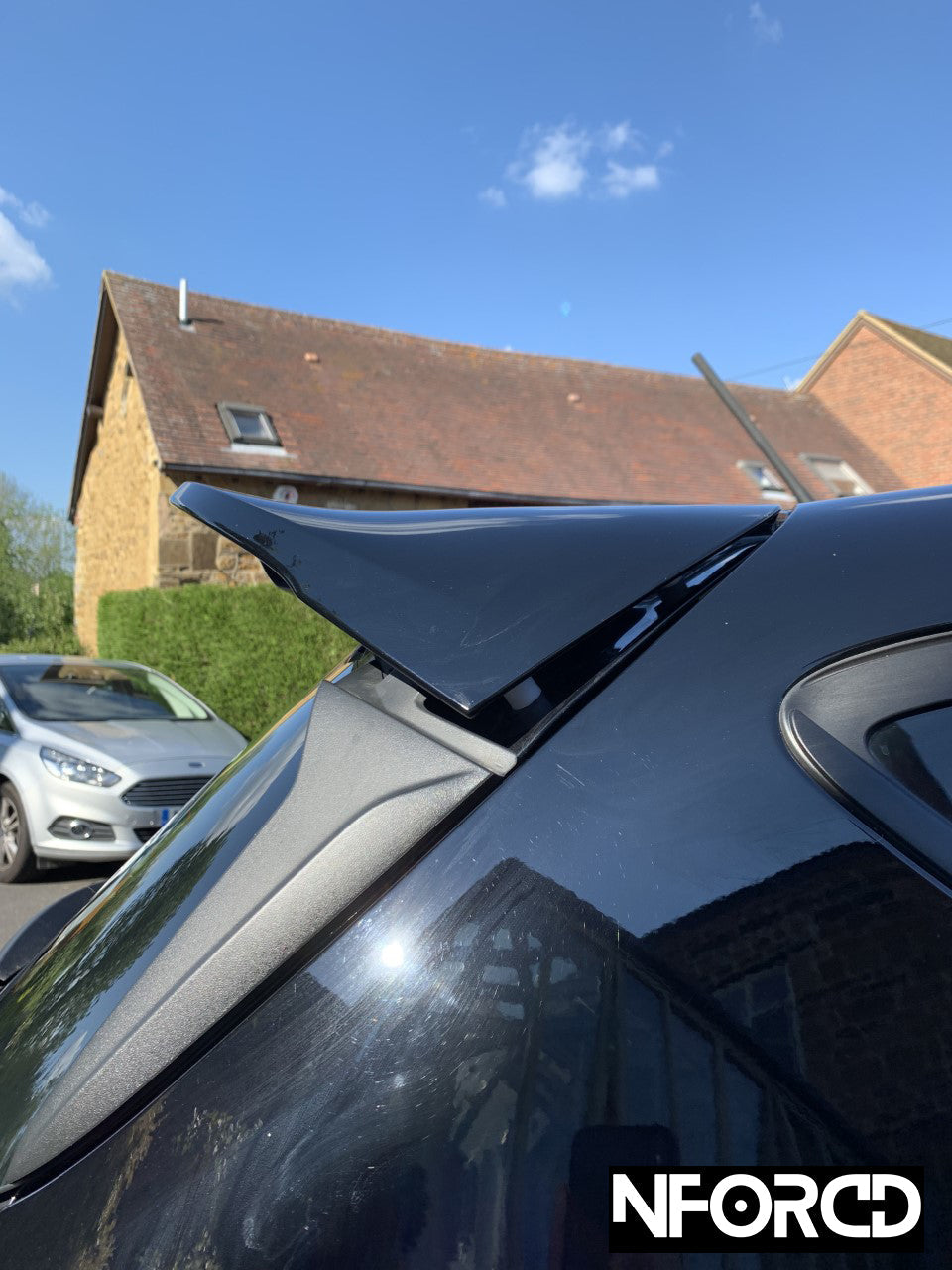 Ford Fiesta Mk8/Mk8.5 Rear Spoiler Riser Kit - Wing Lift Spacers, Stand-Off Brackets & Shims | Fits 2017-2023 ST & ST-Line | Roof Wing Extender Elevation Set | UK Stock Fast Dispatch