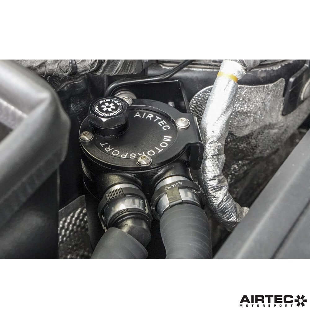 AIRTEC Motorsport B58 Oil Catch Can Kit for BMW M140i & M240i (F20 F21 F22 F23) - PCV Breather Oil Separator, Bolt-On Fit