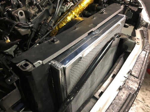 CSF Charge Cooler Water Radiator - Black - B58 & B48