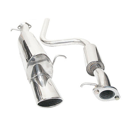 Ford Fiesta Mk6 Zetec 2002-2008 Cat Back / Catback Performance Exhaust System Kit – Resonated or Non-Resonated – 2" (50.8mm) Centre Pipe & Back Box Replacement – Sports Rear Silencer/Muffler Upgrade – Bolt-On, Petrol – Direct Fit