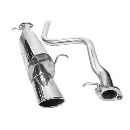 Ford Fiesta Mk6 Zetec 2002-2008 Cat Back / Catback Performance Exhaust System Kit – Resonated or Non-Resonated – 2" (50.8mm) Centre Pipe & Back Box Replacement – Sports Rear Silencer/Muffler Upgrade – Bolt-On, Petrol – Direct Fit