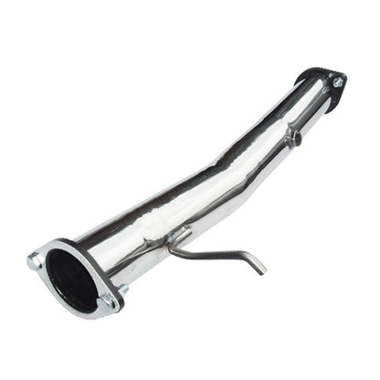 Ford Focus RS Mk2 2.5T Turbo Downpipe/Front Pipe 3in (76mm) T304 Stainless - Sports Cat High Flow Catalyst or Decat/Catless Race Pipe - Cobra Sport Performance Exhaust Upgrade
