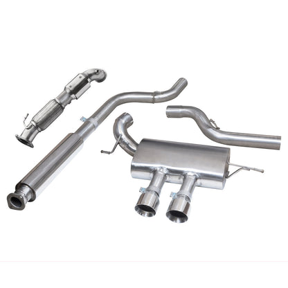 Ford Focus ST250 Mk3 (2012-2018) 2.0 EcoBoost 3" Turbo-Back/Downpipe-Back/Cat-Back Performance Exhaust System | Cobra Sport T304 Stainless | Resonated or Non-Res | De-Cat or Sports Cat | Twin 4" or Oval Tips