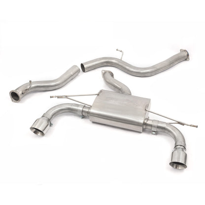 Cobra Sport Ford Focus ST225 Mk2 2.5T Cat Back/Catback Performance Exhaust System 3in (76mm) Stainless | Resonated & Non-Resonated | Sports Backbox Rear Section | Centre Silencer Delete | 2005-2010