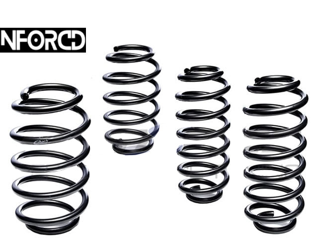Eibach Pro-Kit Lowering Springs for BMW M3 G80/M3 Competition & M4 G82 (S58) - 15mm Front & Rear Drop - Progressive Sport/Drop Springs Suspension Kit, Ride Height Reduction Coil Spring Set, OEM Damper Compatible, UK Stock