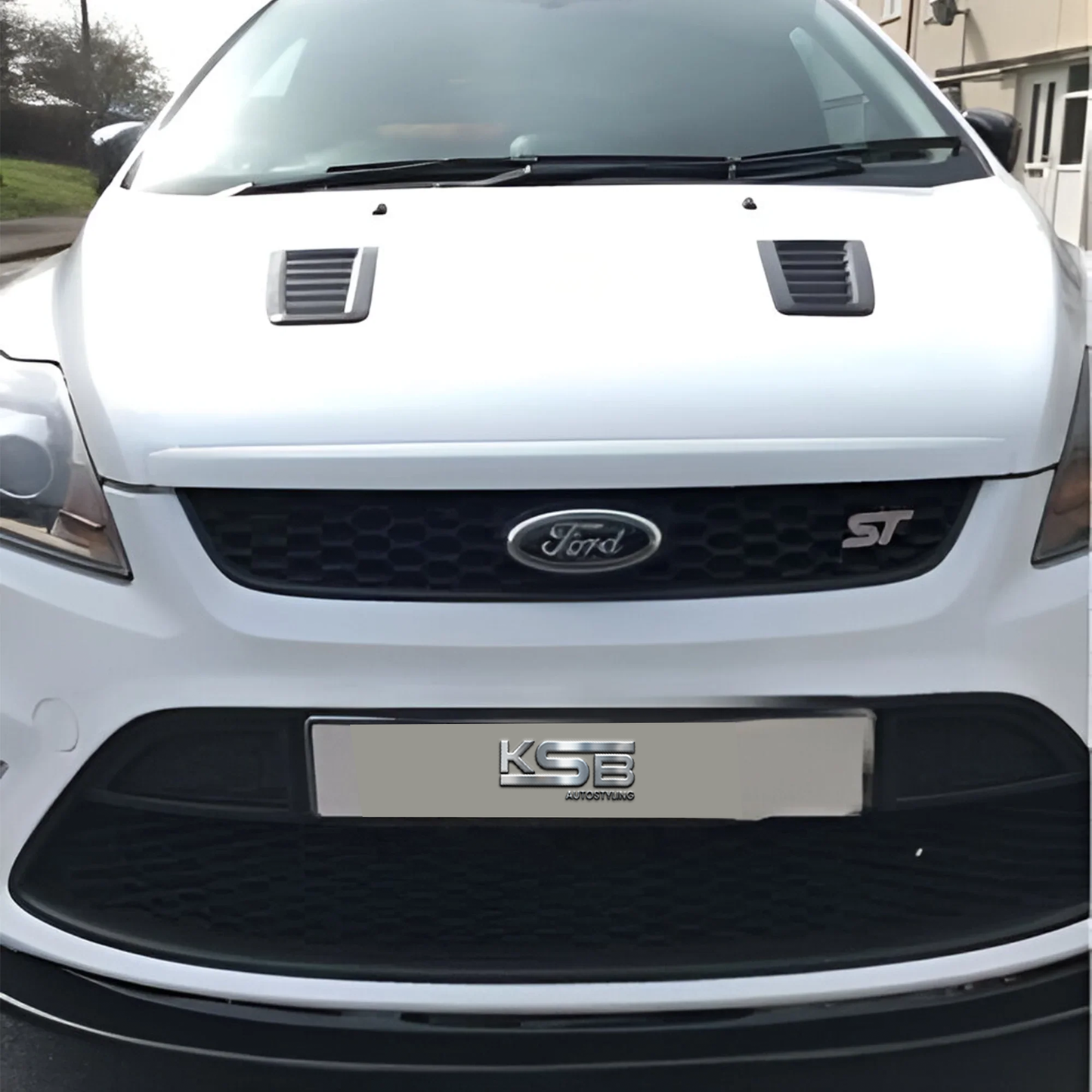 Ford Focus St Mk2 Facelift Front Splitter and Side Skirt Extensions (2008-2011)