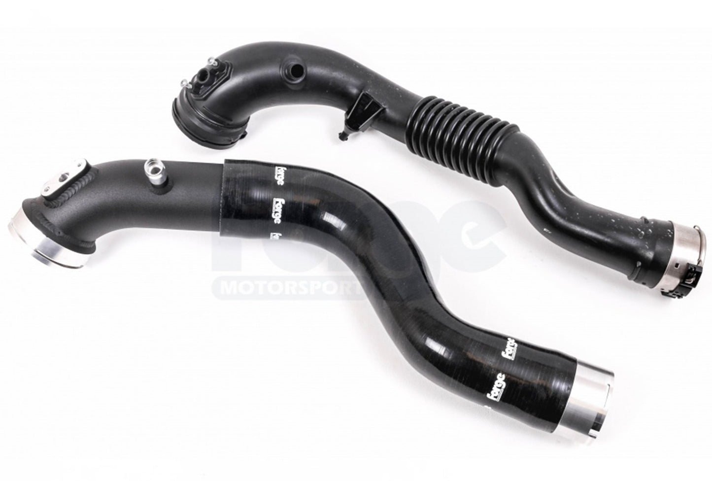 Forge Motorsport BMW N55 Charge/Boost Pipe Upgrade - Alloy Intercooler/Throttle Body Hard Pipe for M2 F87, M135i F20/F21, M235i F22/F23 - Turbo Outlet/Charge Air Tube - Replaces OE 13717604033 - Direct Fit - FMBP135F20