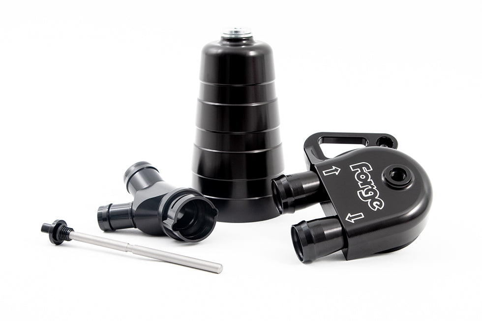 Forge Motorsport FMCT6 B58/B58B30 Oil Catch Can Kit | Breather Catch Tank PCV Oil Separator / Blow-By Filter for Toyota GR Supra Mk5 A90 3.0 Turbo & BMW Z4 G29 M40i – Plug & Play 0.4L