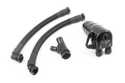 Forge Motorsport FMCT6 B58/B58B30 Oil Catch Can Kit | Breather Catch Tank PCV Oil Separator / Blow-By Filter for Toyota GR Supra Mk5 A90 3.0 Turbo & BMW Z4 G29 M40i – Plug & Play 0.4L