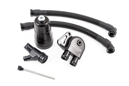 Forge Motorsport FMCT6 B58/B58B30 Oil Catch Can Kit | Breather Catch Tank PCV Oil Separator / Blow-By Filter for Toyota GR Supra Mk5 A90 3.0 Turbo & BMW Z4 G29 M40i – Plug & Play 0.4L