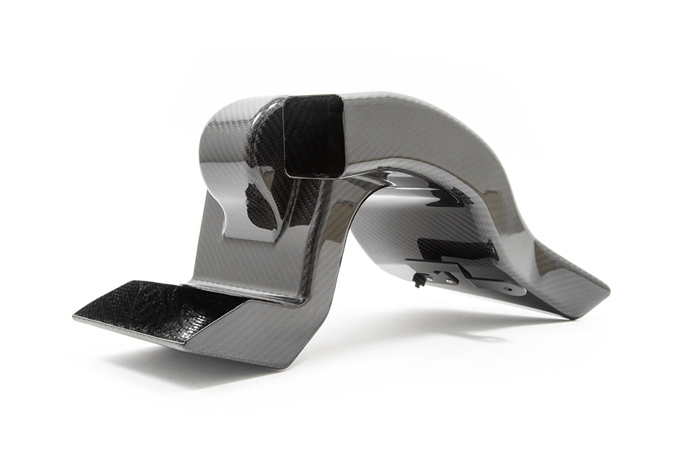 Forge Motorsport Toyota GR Yaris Carbon Fibre Inlet Duct (FMINLD1) - High-Flow Cold Air Intake Scoop for OEM Airbox, 2020+ 1.6
