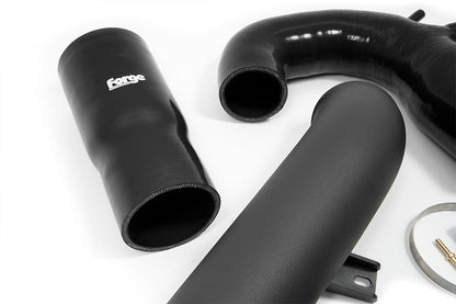 Forge Motorsport FMTIA8 Turbo Inlet Adaptor/Adapter & Intake Pipe Kit for Toyota GR Yaris 1.6 Turbo G16E-GTS 2020+ - 63mm CNC Billet Aluminium Elbow, Hard Pipe & 5-Ply Silicone - Direct Fit OEM Airbox - Compressor/Suction/Induction Upgrade UK
