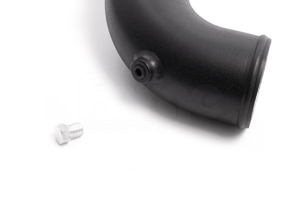 Forge Motorsport MINI F55 F56 F57 Cooper & Cooper S Boost & Charge Air Pipes Kit – Intercooler Piping/Hard Pipework Upgrade – Turbo Outlet to Throttle Body – Hot-Side & Cold-Side – Black Alloy Aluminium – FMBPCPRS