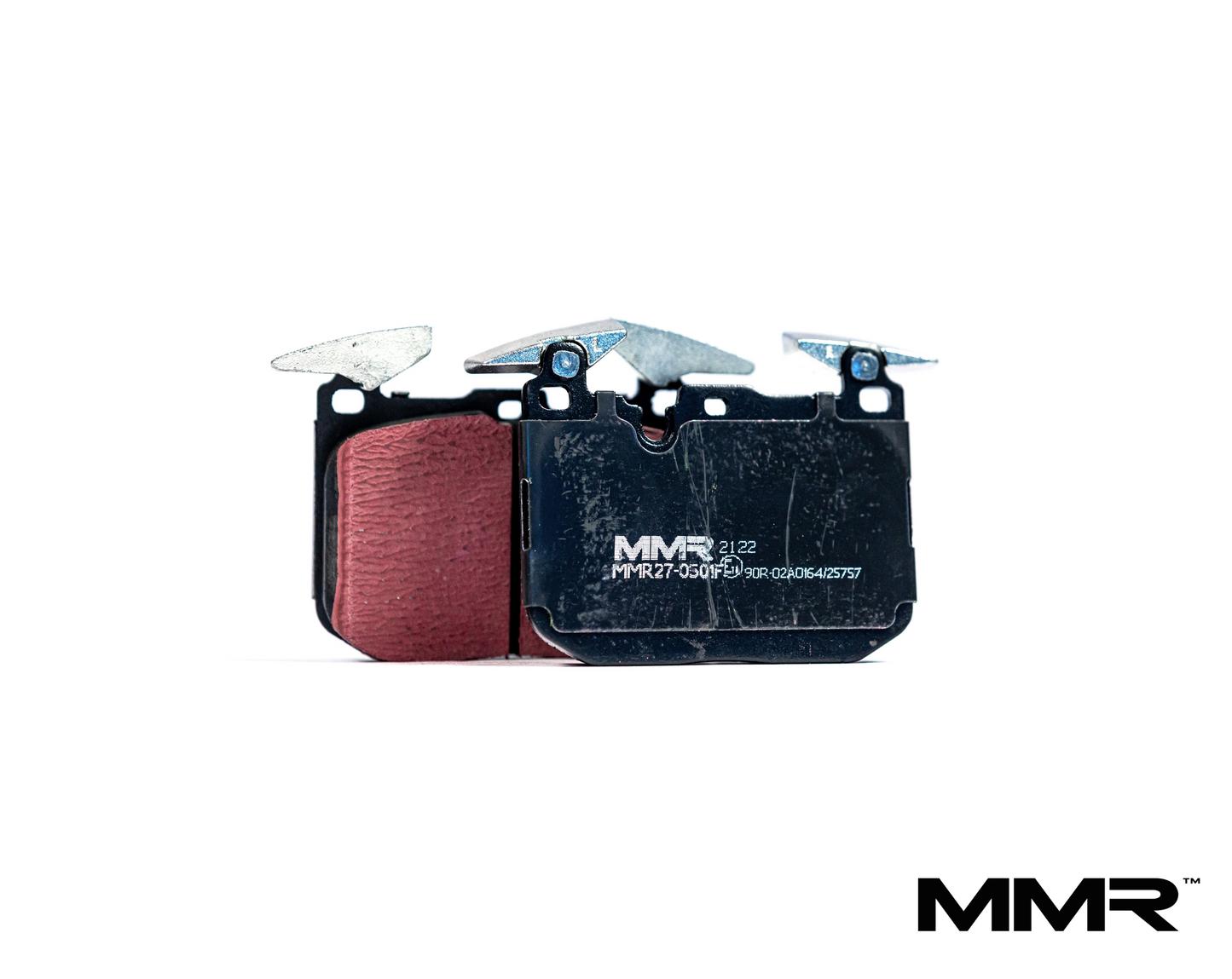 BMW F2x F3x Front Brake Pad Set – MMR RP650 Street/Fast Road Performance, ECE R90, Low Dust, Quiet, Fade-Resistant – For Blue M Sport Calipers, Manual Handbrake – Fits 1/2/3/4 Series F20 F21 F22 F23 F30 F31 F32 F33