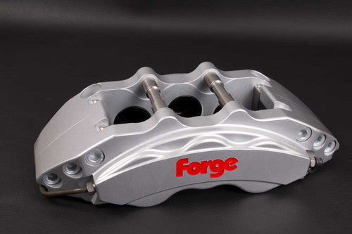 Forge Motorsport 380mm 6-Piston Front Big Brake Kit BBK for BMW 3 Series E90 E91 E92 E93 (E9x, Non-M3) - Brake Upgrade/Conversion - 380x32 Grooved Discs, 6-Pot Calipers, Performance Pads & Braided Stainless Lines