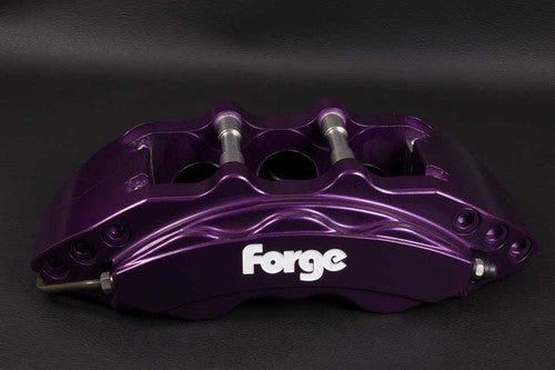 Forge Motorsport 380mm 6-Piston Front Big Brake Kit BBK for BMW 3 Series E90 E91 E92 E93 (E9x, Non-M3) - Brake Upgrade/Conversion - 380x32 Grooved Discs, 6-Pot Calipers, Performance Pads & Braided Stainless Lines