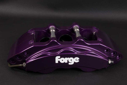 Forge Motorsport 380mm 6-Piston Front Big Brake Kit BBK for BMW 3 Series E90 E91 E92 E93 (E9x, Non-M3) - Brake Upgrade/Conversion - 380x32 Grooved Discs, 6-Pot Calipers, Performance Pads & Braided Stainless Lines