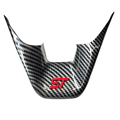 Transit Custom Facelift - Carbon Fibre Look Steering Wheel Trim Surrounds