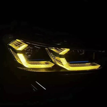 BMW X4 G02 LCI Facelift 2022-2025 Amber/Yellow DRL Module Kit - Adaptive LED Headlight Daytime Running Light Conversion Retrofit (Angel Eyes Style) | DRL Control Unit Upgrade | Color Change Kit