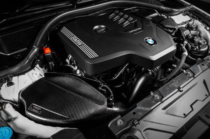 Eventuri Carbon Fibre Cold Air Intake / Induction Kit for BMW 3 Series G20 B48 2.0 Turbo (318i 320i 330i 330e) – Sealed Heat‑Shielded Carbon Airbox, High‑Flow Performance Intake System – Fits 11/2018+