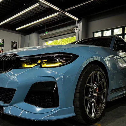 BMW 3 Series G20/G21 Amber Yellow DRL Module Kit - for Adaptive Laserlight/Laser Headlights Only - Daytime Running Light/Angel Eyes LED Conversion Upgrade (Saloon & Touring, 2019-2022)