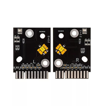 BMW M2 G87 Amber/Yellow DRL Modules Set (2022-2025) for Adaptive Headlights/Headlamps – Angel Eyes/Halo Icon Light LED Daytime Running Light Boards, DRL Colour/Color Change Upgrade Kit Pair – 2022 2023 2024 2025